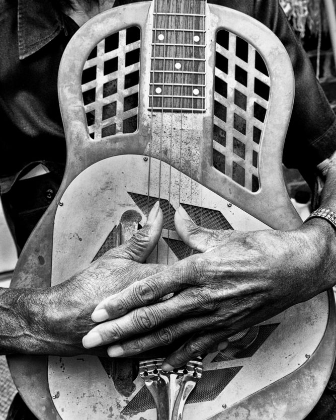 John Dee Holeman's Hands, Hillsboro, NC 2015