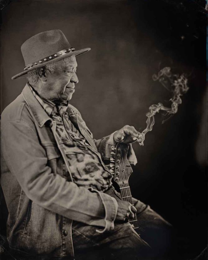 Herman Hitson tintype portrait